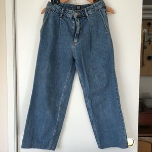 EUC BDG high-waist wide leg jeans.